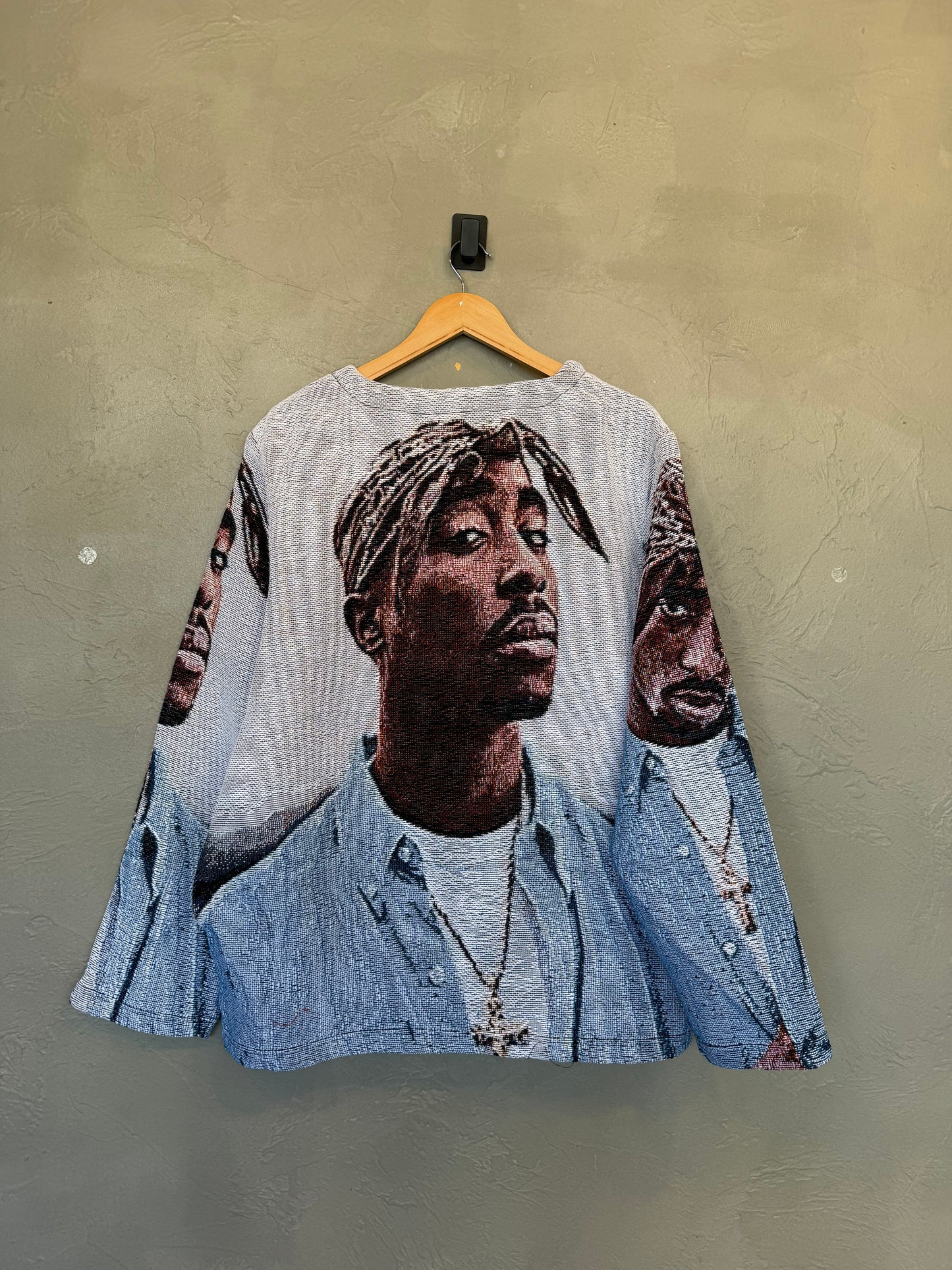 Tupac jacquard Sweatshirt