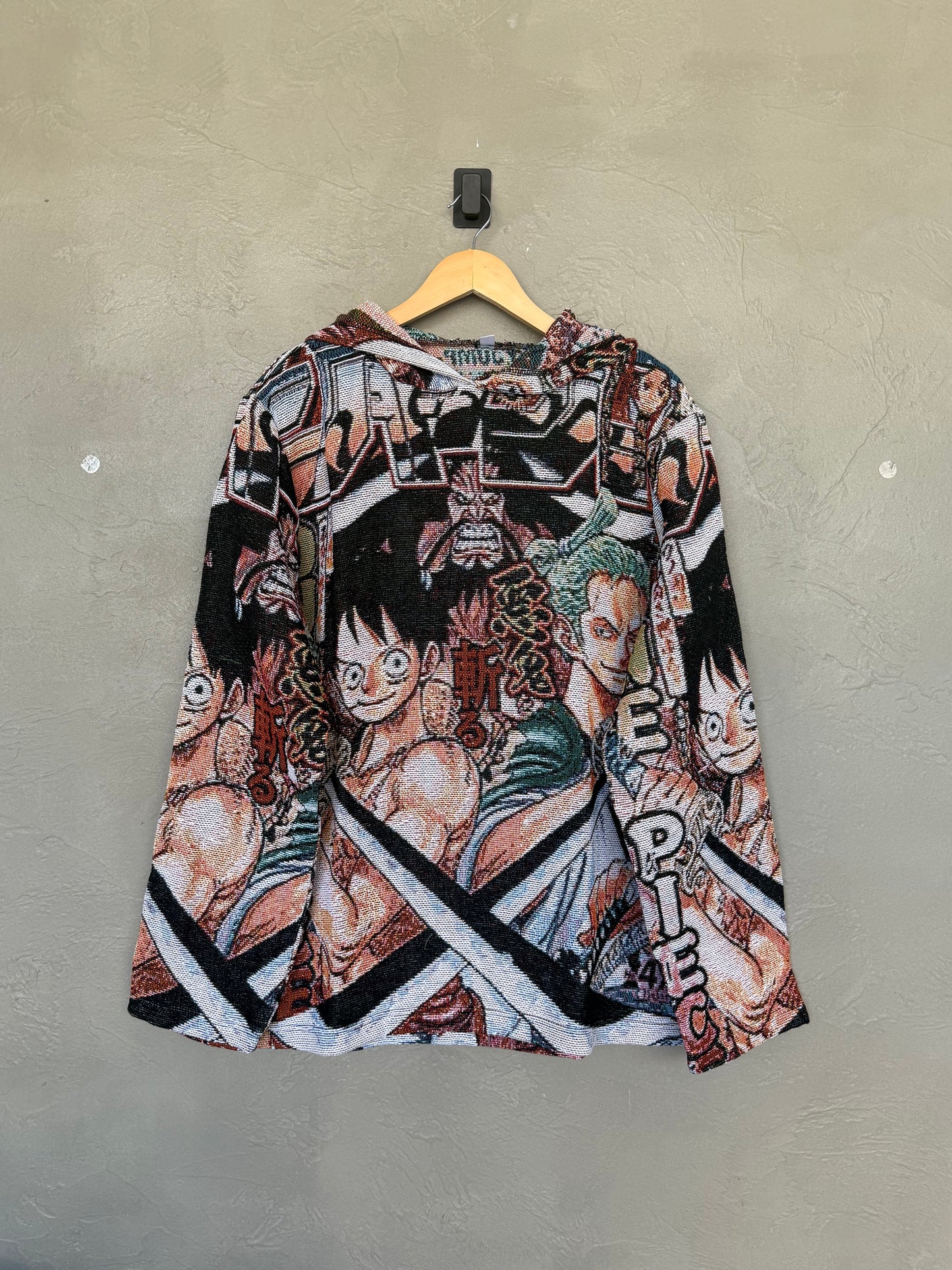 Zoro x Luffy Jacquard Hoodie