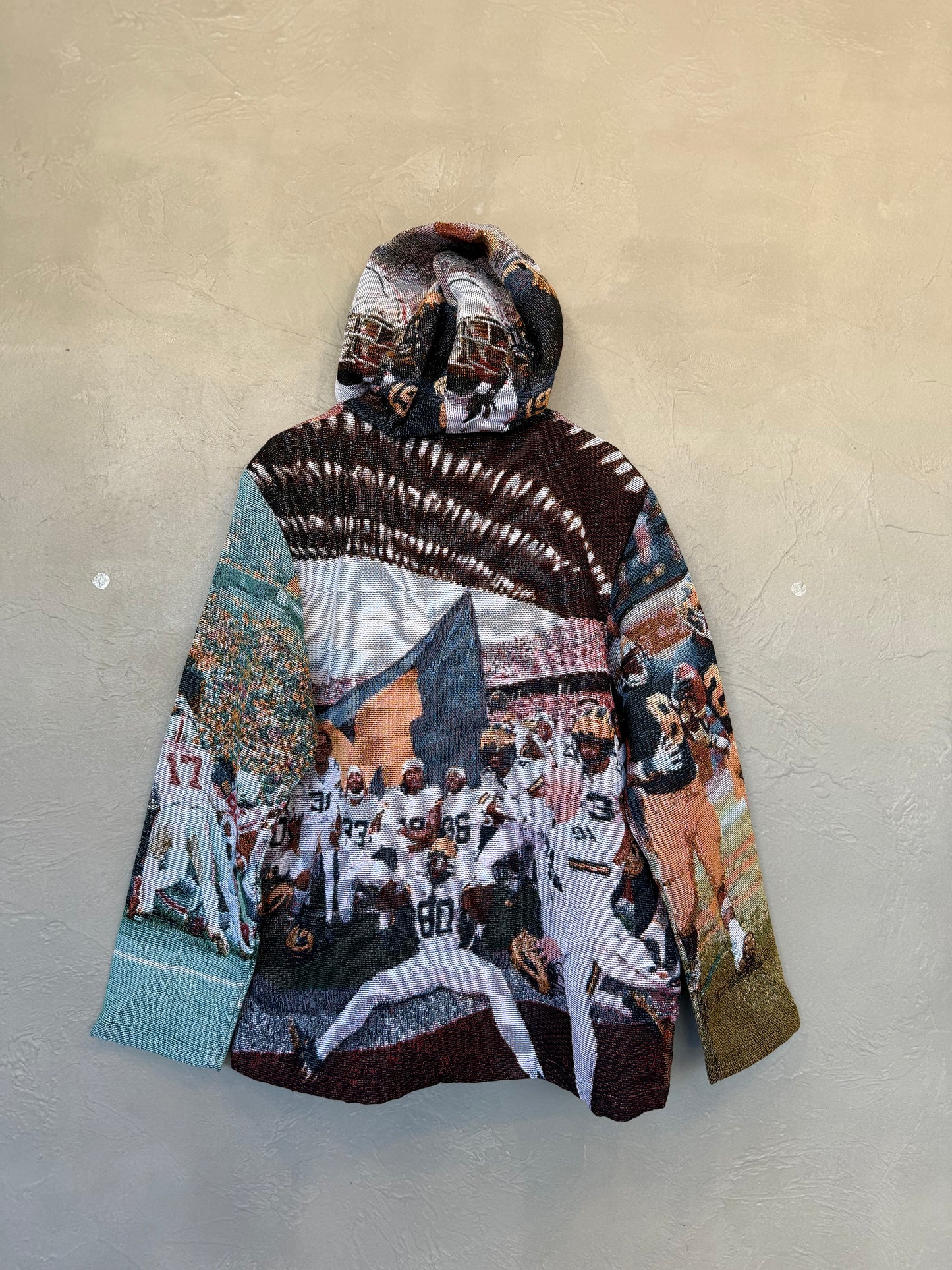 Ohio vs Michigan Jacquard Hoodie