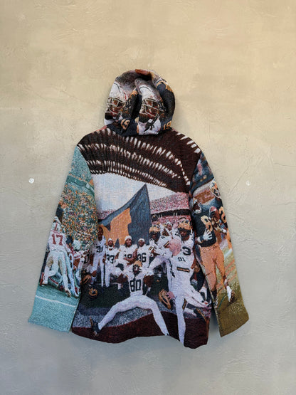 Ohio vs Michigan Jacquard Hoodie