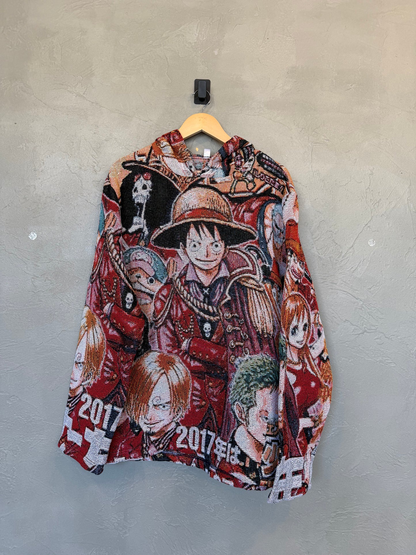 One Piece Jacquard Hoodie