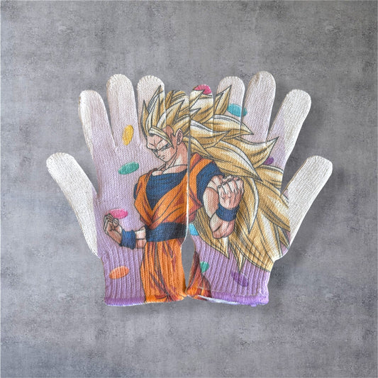 SSJ3 GOKU JANEMBA KNIT GLOVES