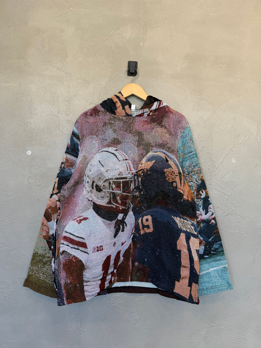 Ohio vs Michigan Jacquard Hoodie