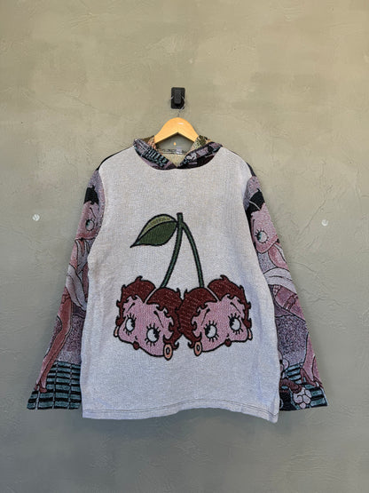 Betty Boop Jacquard Hoodie
