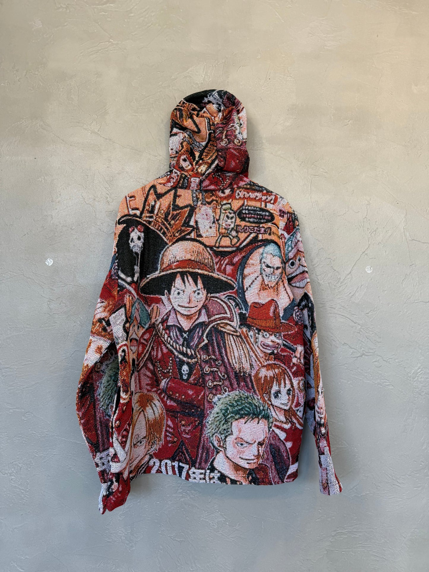 One Piece Jacquard Hoodie