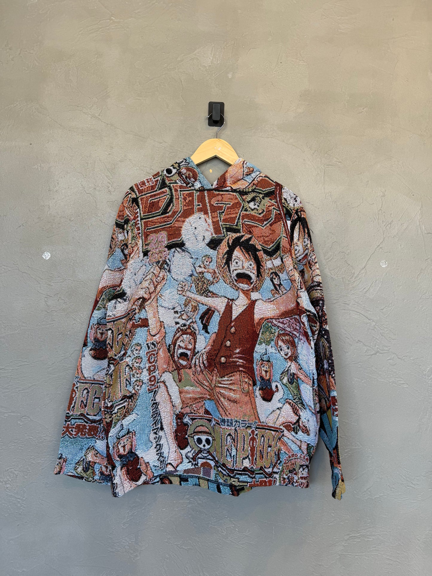 One Piece Jacquard Hoodie