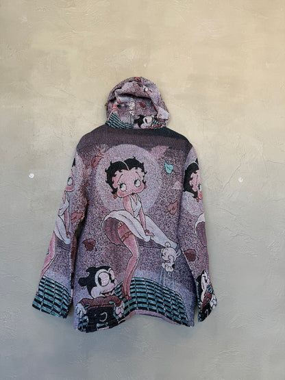 Betty Boop Jacquard Hoodie